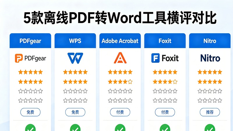 Offline vs Online PDF Conversion