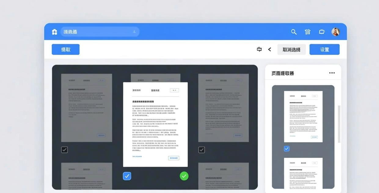 Extract pages