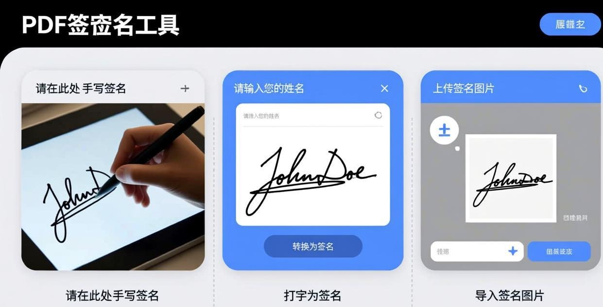 PDF signature tools