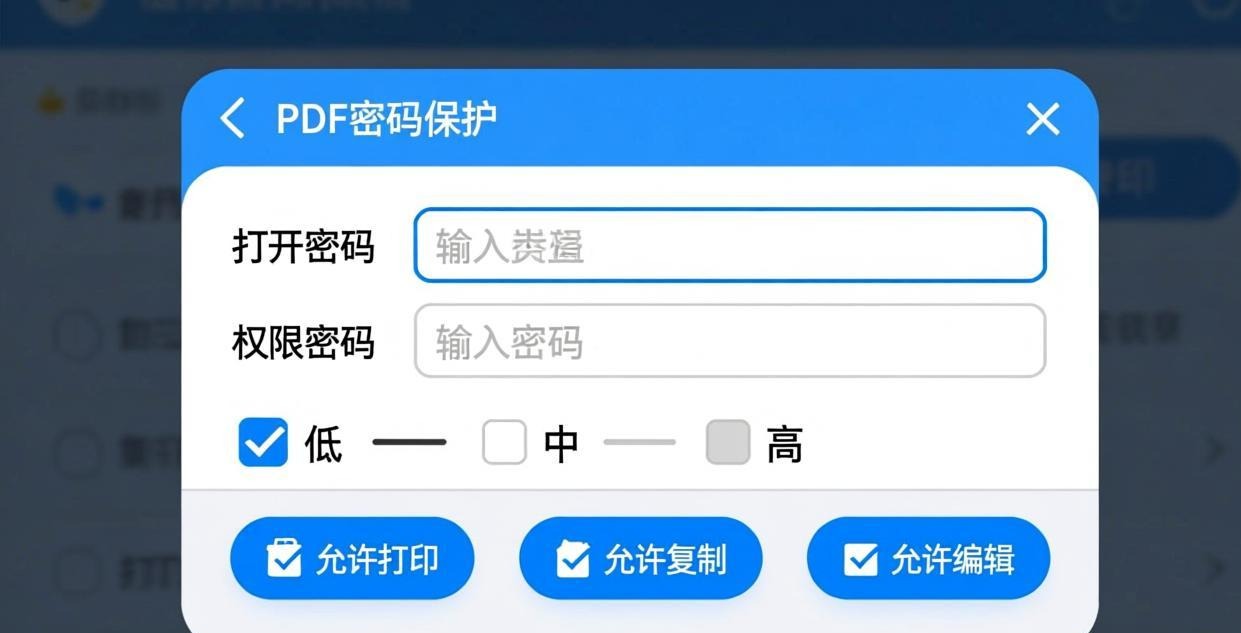PDF password protection