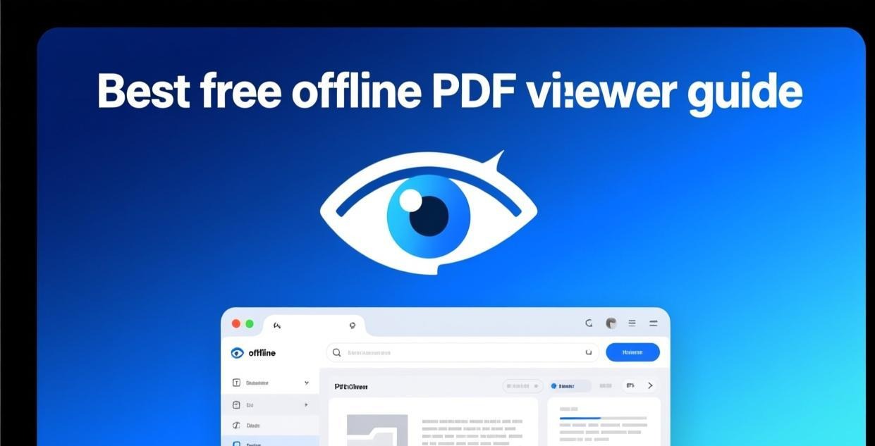 Best Free Offline PDF Viewer for Windows PC (2026) — No Internet Required
